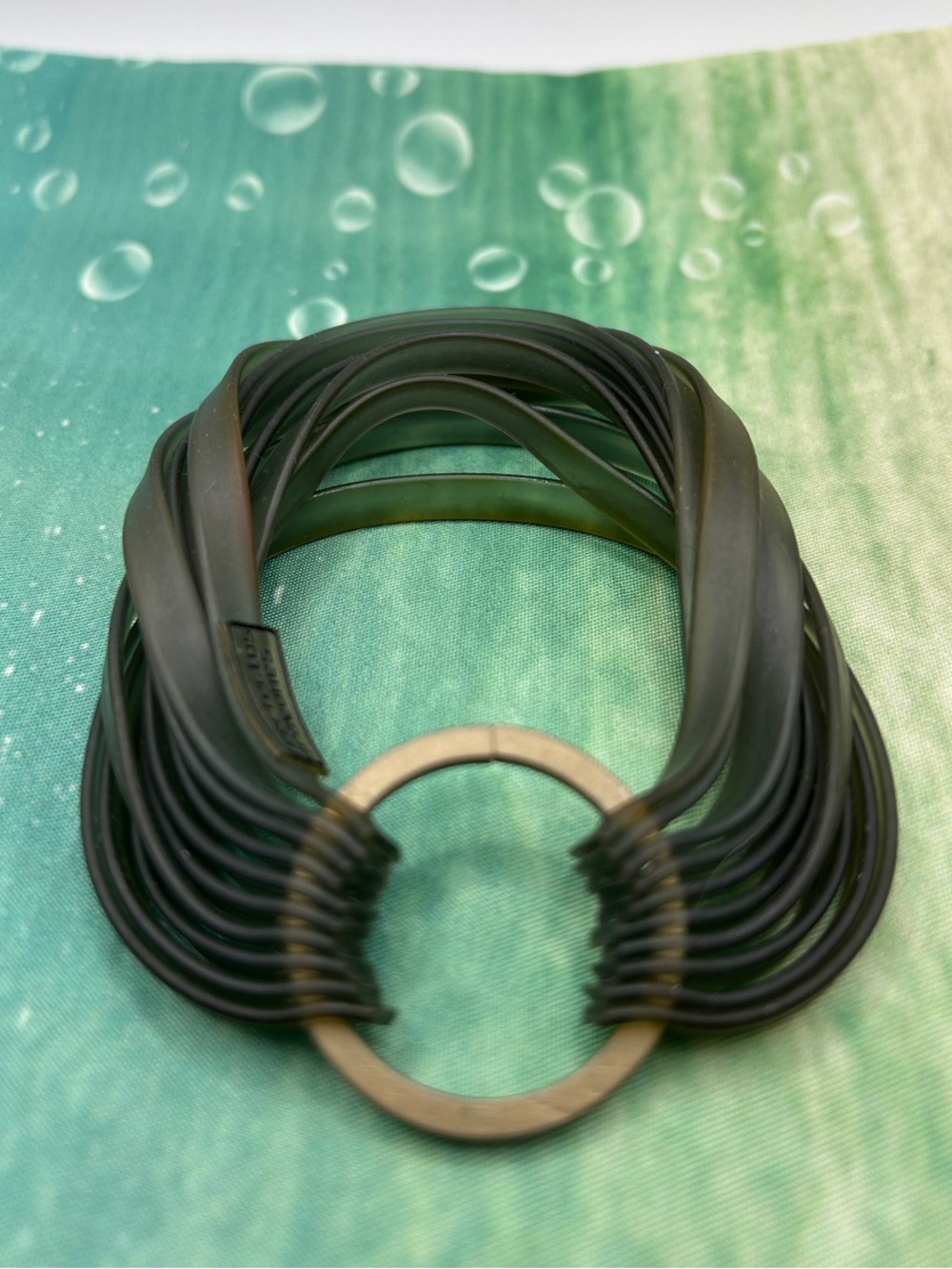 Perfectos Dragones Silicone Cord Bracelet  Vintage Avant-Garde